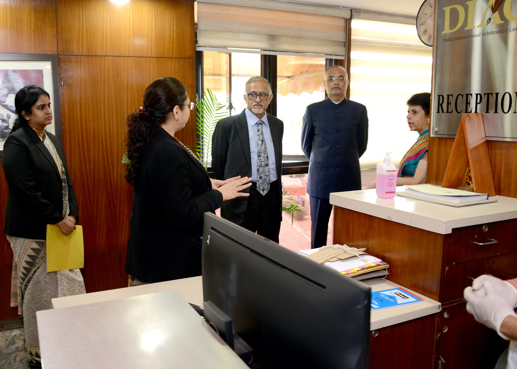 Visit of Hon’ble Chief Justice of Delhi High Court