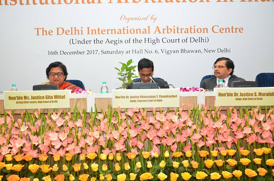 Seminar on Institutional Arbitration of India