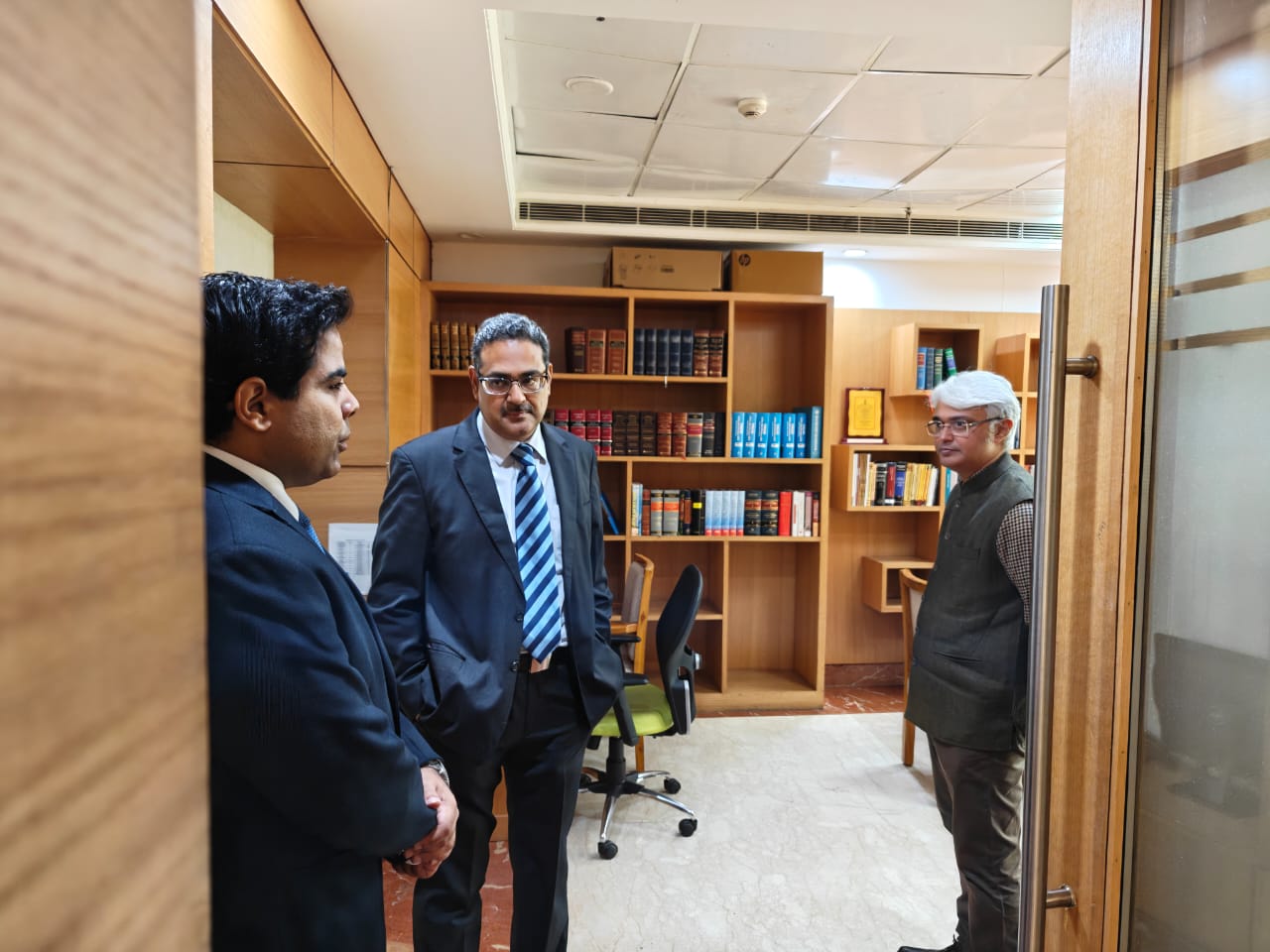 Visit of DIAC Library