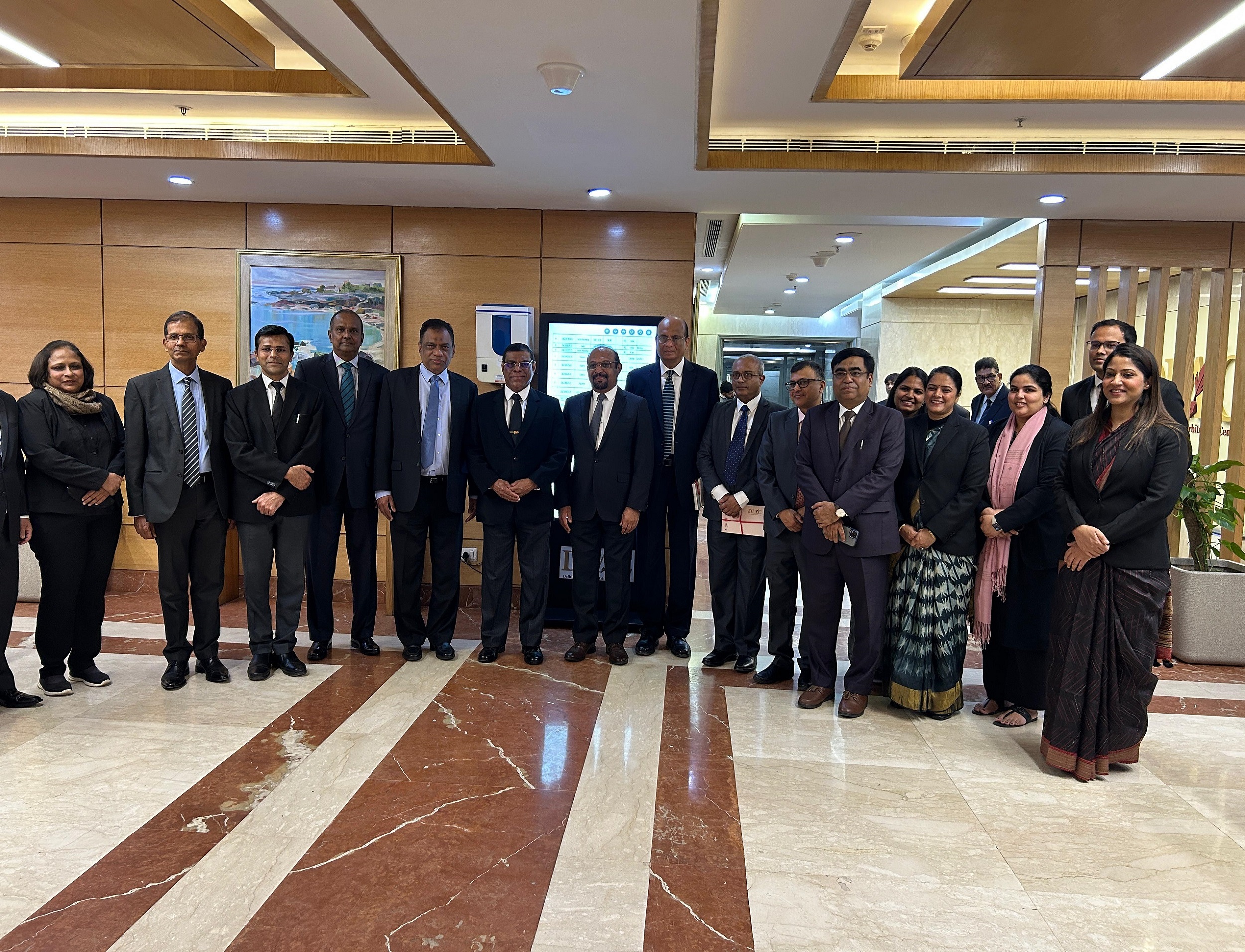 Visit of Hon’ble Chief Justice of Supreme Court of Sri Lanka alongwith other Hon’ble Justices, and officers from National Judicial Academy on 12.12.2025