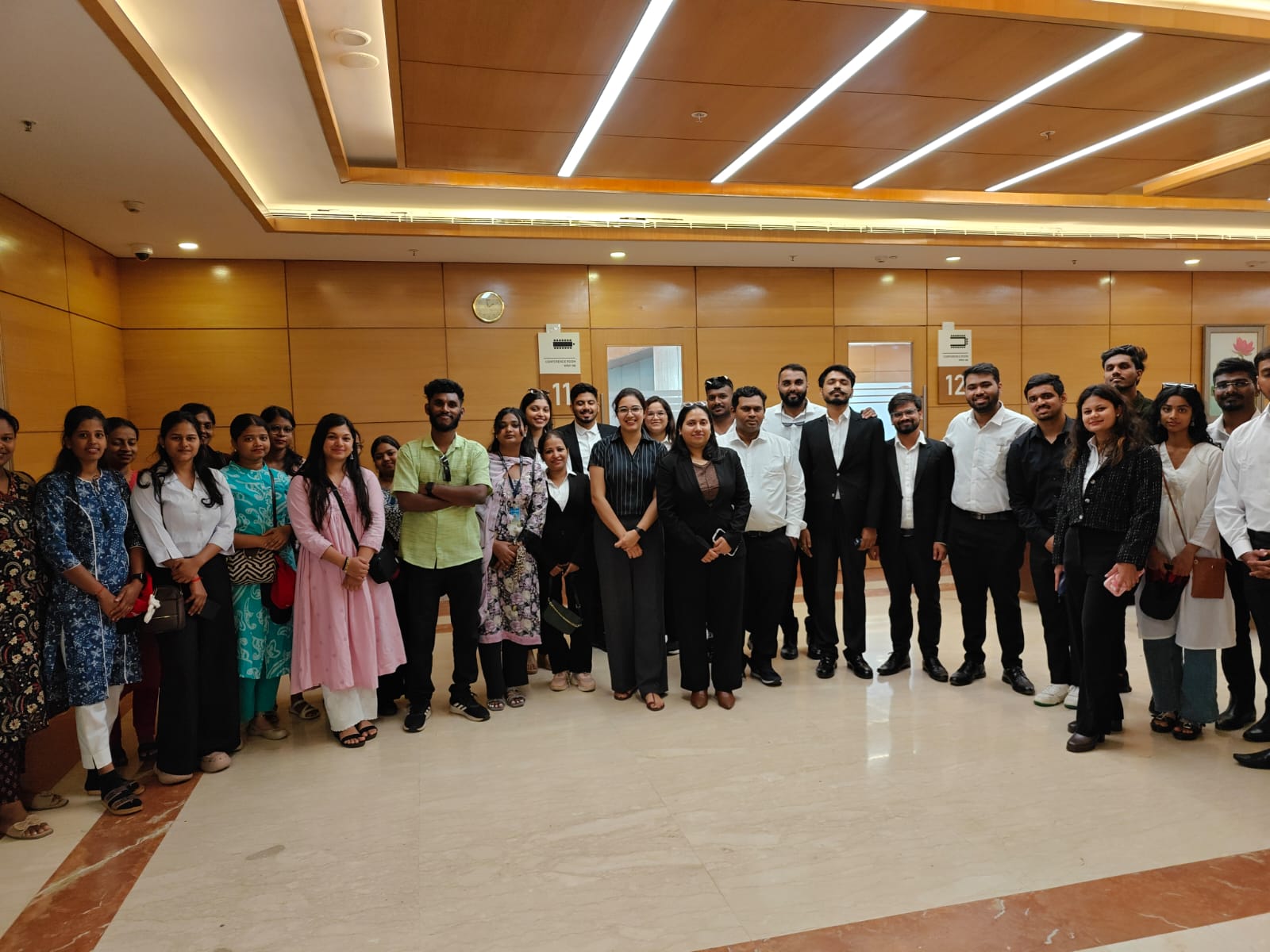 Visit of students from Manohar Parrikar School of Law, Governance and Public Policy (MPSLGPP), Goa University on 03.03.2026